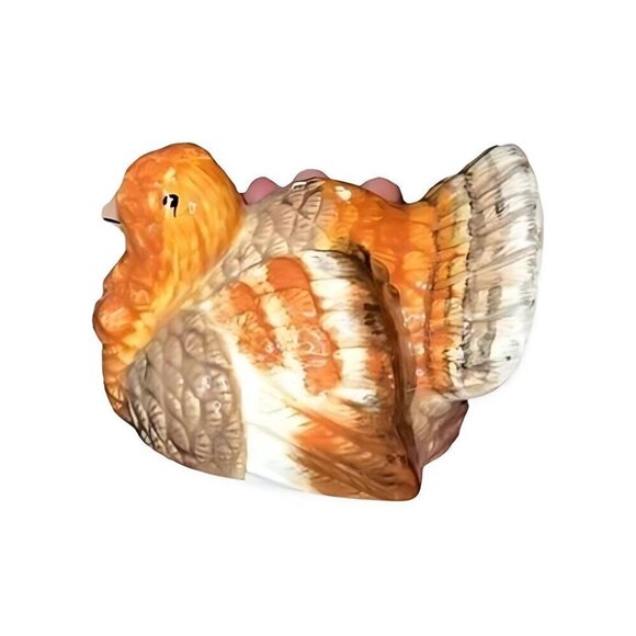 Salt And Pepper Shaker Set Turkey Thanksgiving October November - Picture 2 of 4